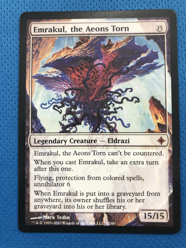 Emrakul the Aeons Torn Rise of the Eldrazi mtg proxy magic the gathering proxies cards gp fnm