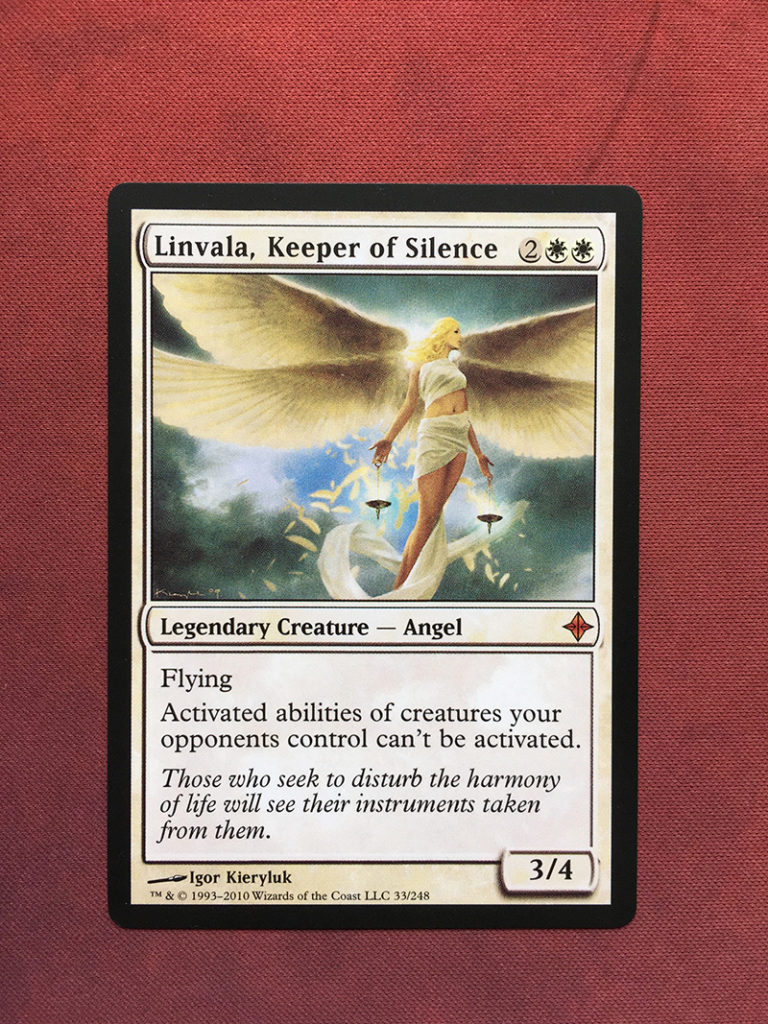 Linvala, Keeper of Silence Rise of the Eldrazi mtg proxy magic the