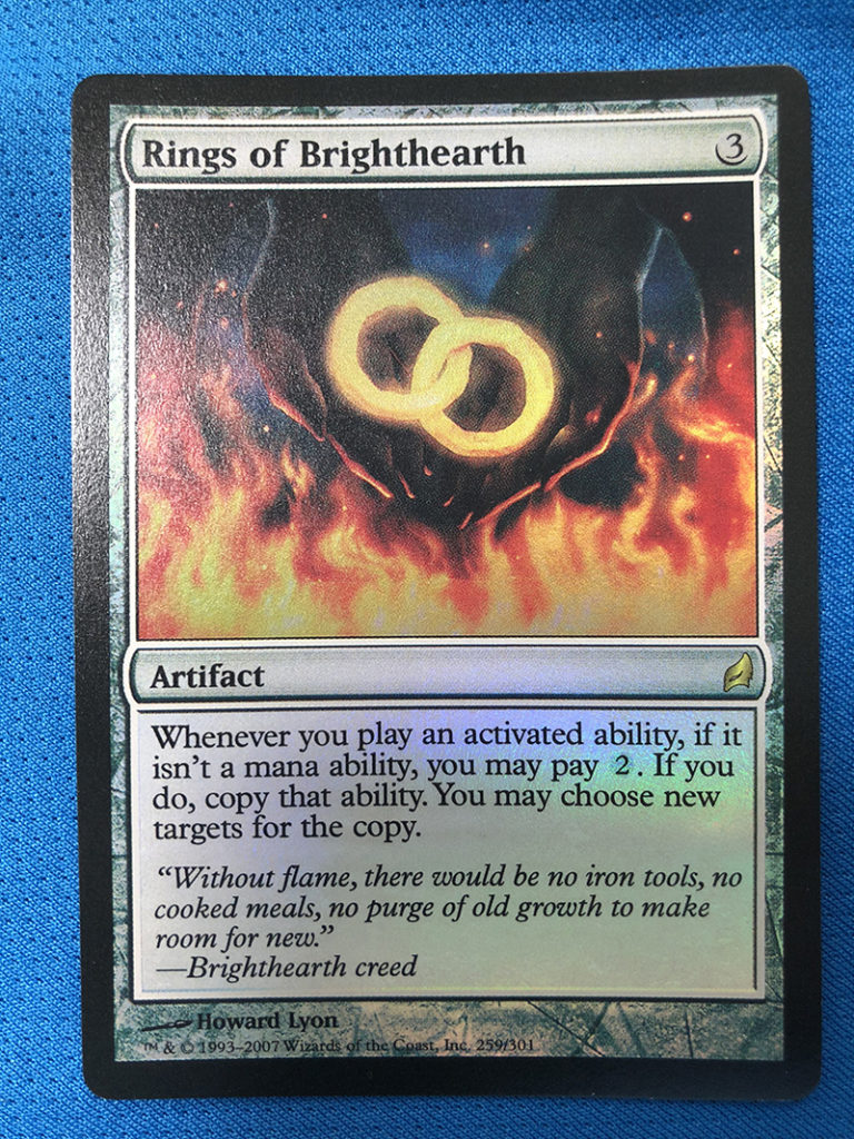 Rings of Brighthearth Lorwyn mtg proxy magic the gathering proxies