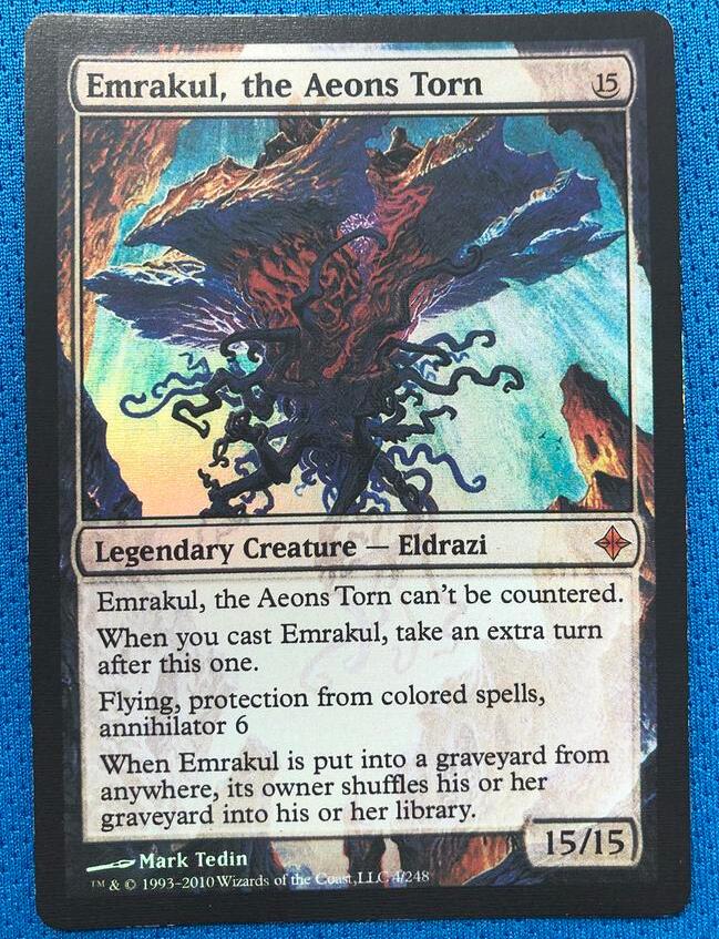 Emrakul, the Aeons Torn Rise of the Eldrazi mtg proxy magic the 