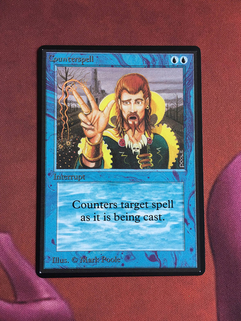 Counterspell B Limited Edition Beta (LEB) mtg proxy magic the gathering