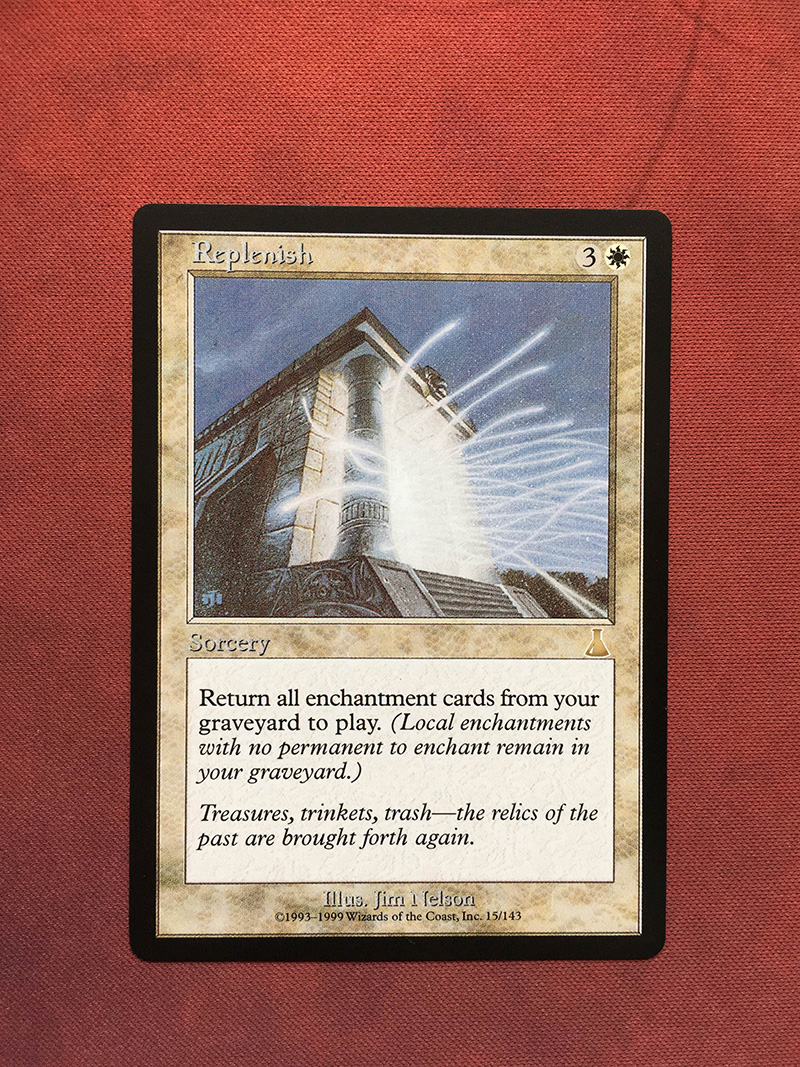 Replenish UD (Urza’s Destiny) UDS mtg proxy magic the gathering proxies cards gp fnm playable