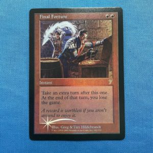 Final Fortune 7th edition foil mtg proxy magic the gathering proxies cards gp fnm playable holo foil available