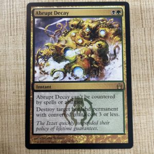 Abrupt Decay Return to Ravnica proxy mtg proxies proxy magic the gathering proxies cards FNM GP playable quality